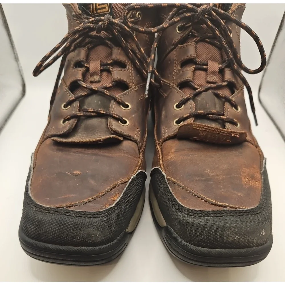 Ariat STEEL TOE Terrain Mens Boots Sz 13 D Waterproof Leather‎ Hiking 10016379